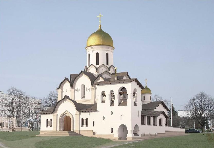 Проект храма Сергия Радонежского