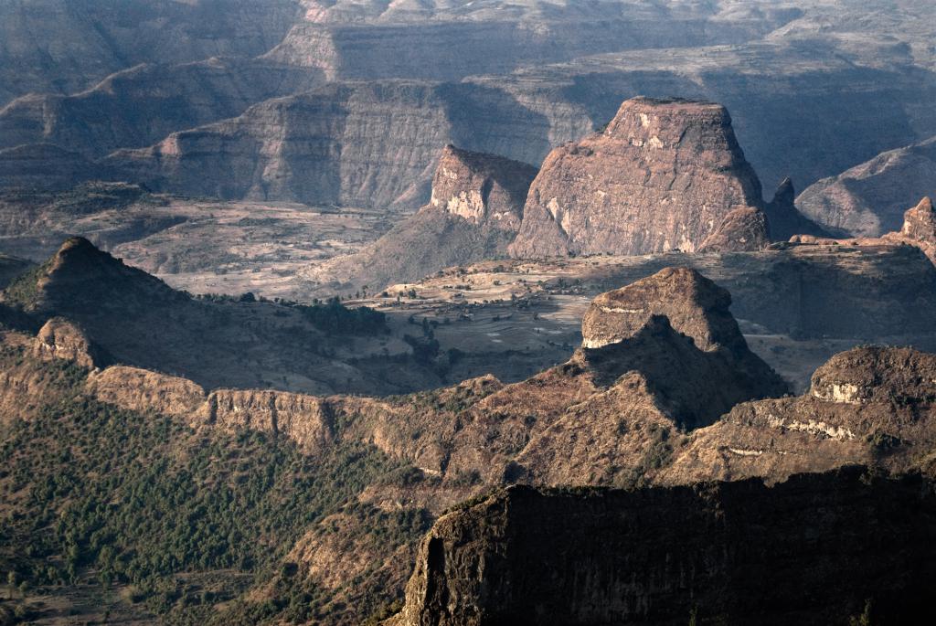 Живописные пейзажи страны Эфиопия
