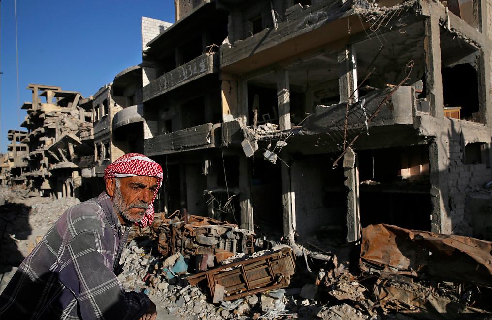 Развалины в Сирии