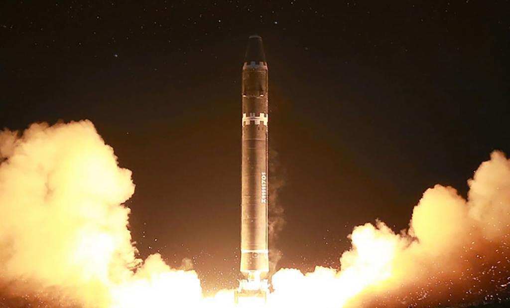 Запуск баллистической ракета КНДР, 2017 год