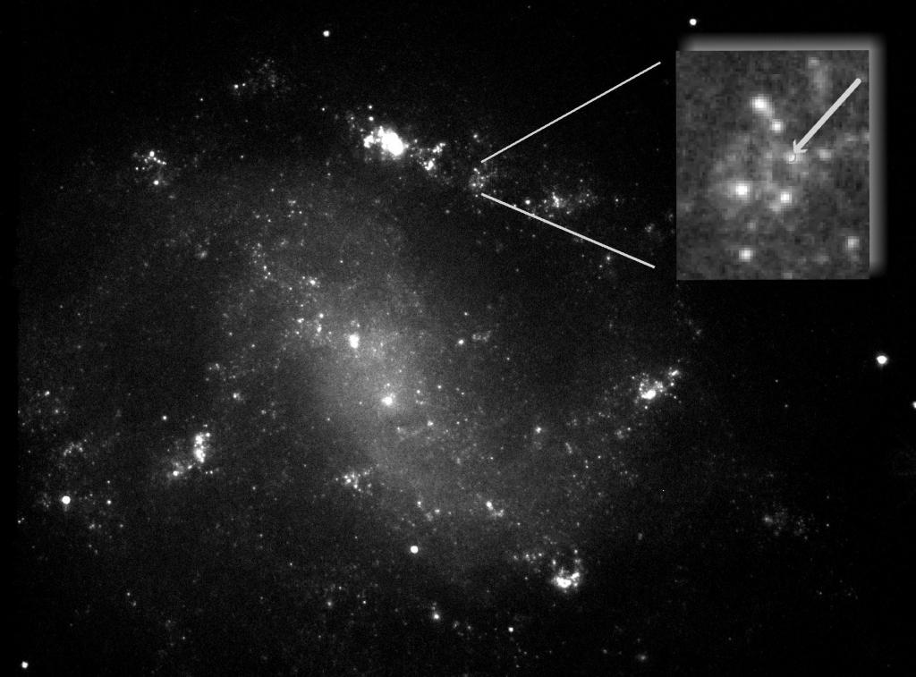 Связь сверхновой с гамма-всплеском