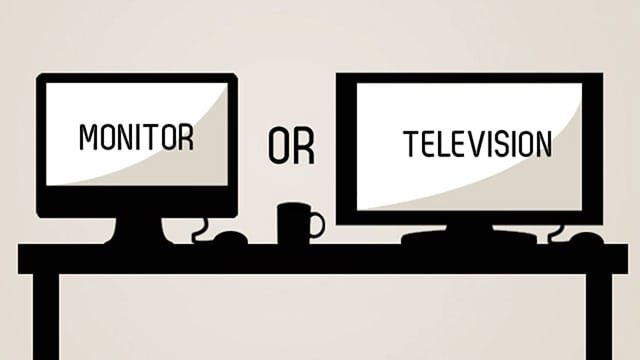Карикатура на тему выбора монитора или телевизора