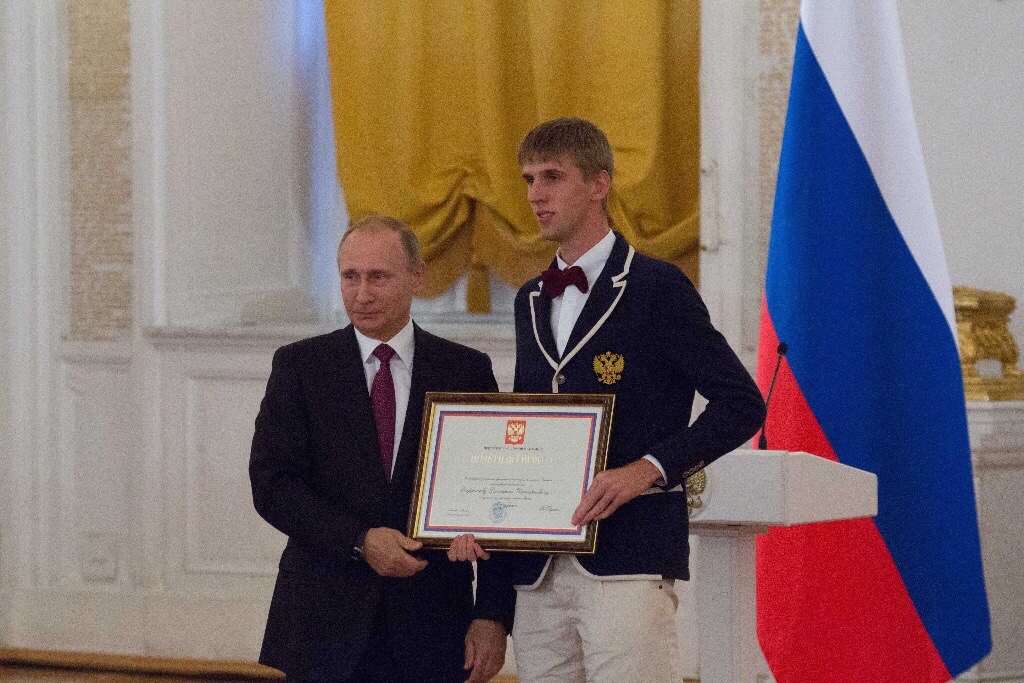 Награждение паралимпийцев в Кремле