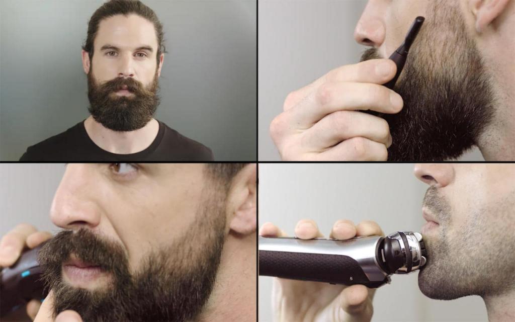 Бритье бороды: выбор инструмента, подбор формы по шаблону и советы по уходу