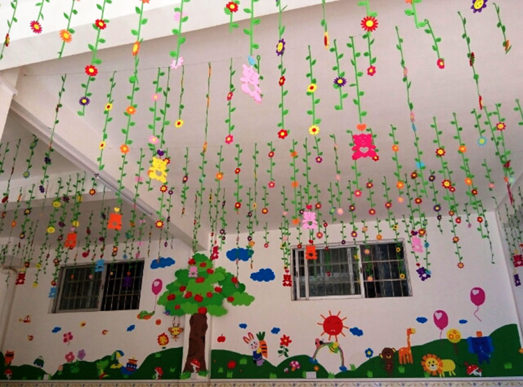 Как Украсить Потолок В Детском Саду