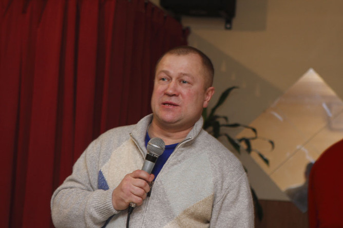 Известный боксер Юрий Александров