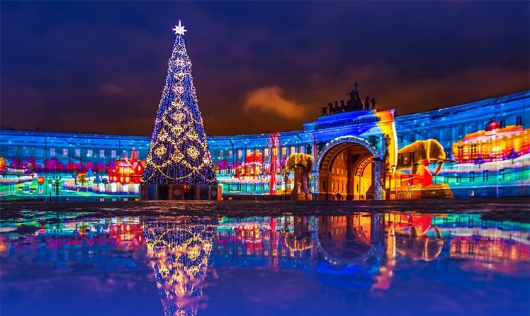 Рождественская сказка в Питере