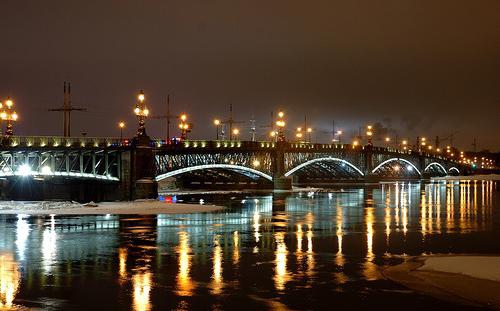 Троицкий мост Санкт-Петербург