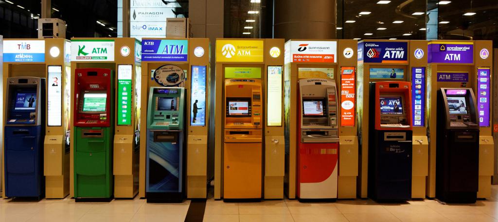 Разнообразие банкоматов
