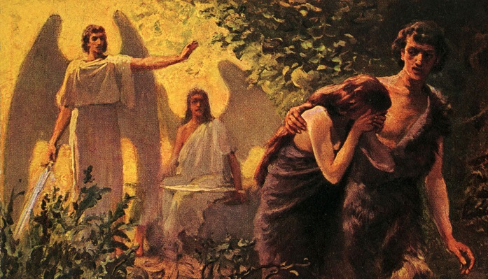 Адама и Еву изгоняют из рая