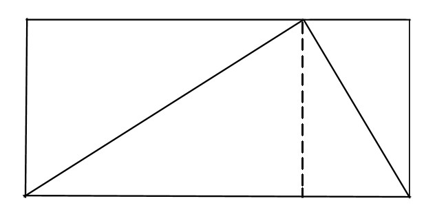 площадь прямого треугольника