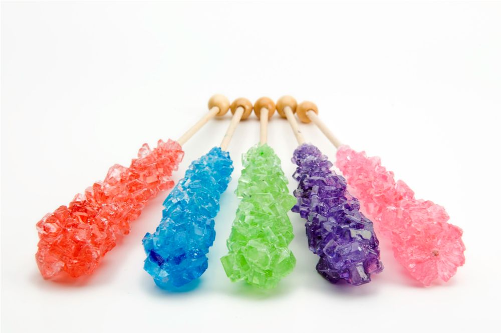 разноцветный леденцовый сахар