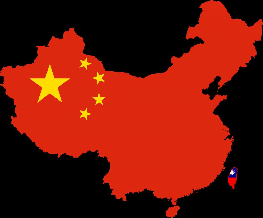 Карта современного китая