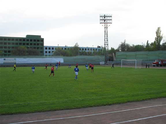 Матч на стадионе Торпедо (Таганрог)