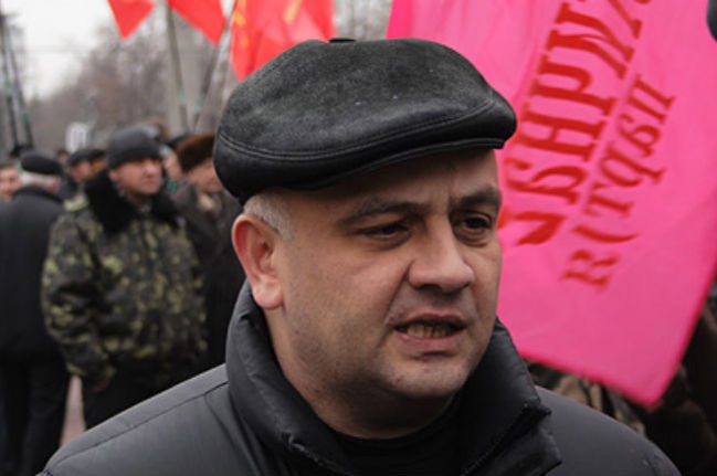 Килинкаров на митинге КПУ