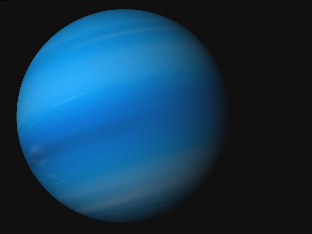 Нептун в космическом пространстве