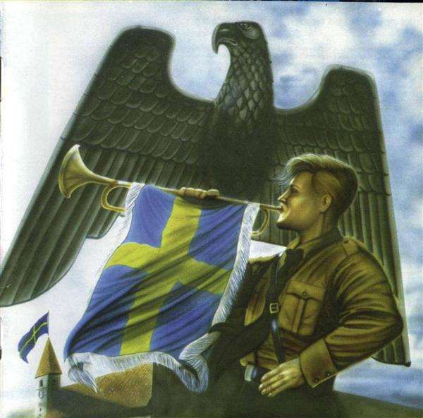 Шведский националистический плакат