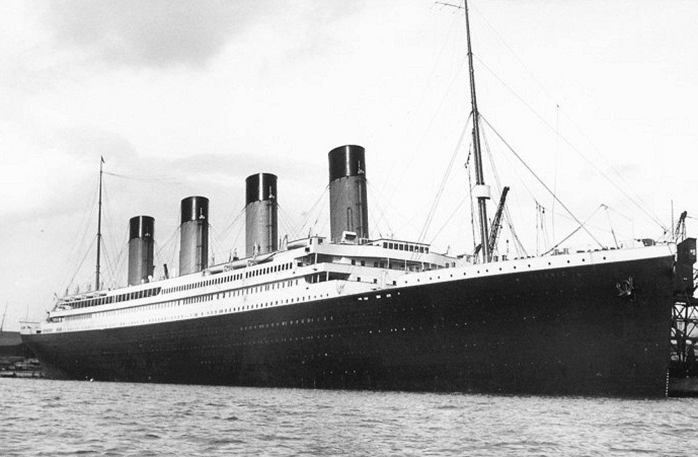 Известное фото Титаника