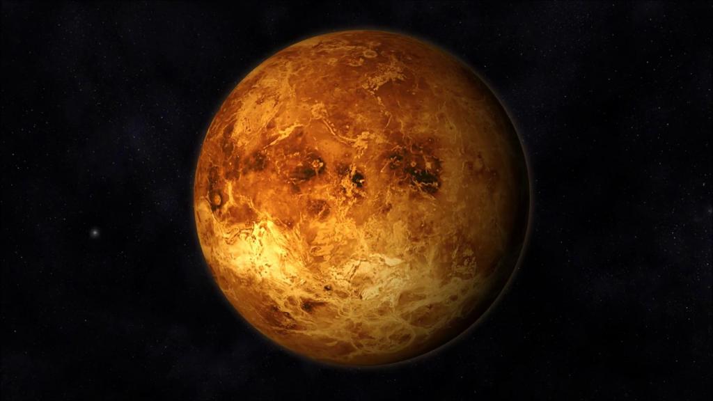 Красная Венера - планета