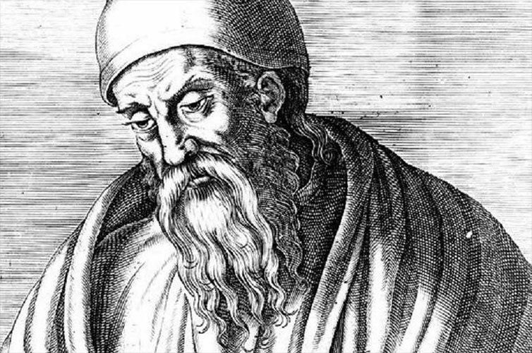 Греческий философ Евклид