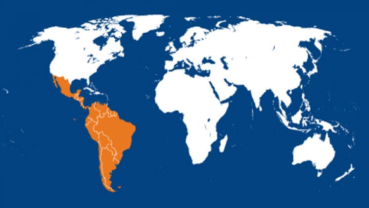 Латинская Америка на карте