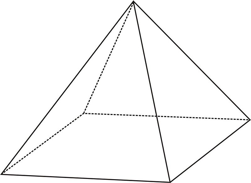 Правильная четырехугольная пирамида