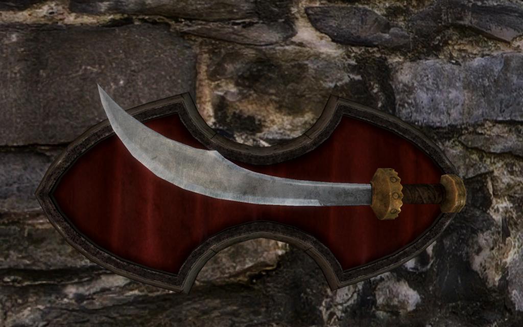 Редгардский изогнутый меч
