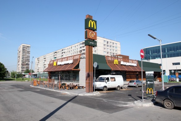 Макдональдс в Петербурге