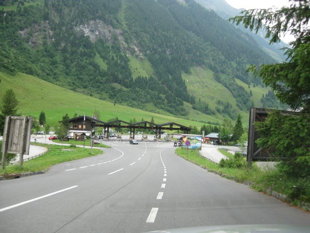 Платная дорога в Австрии