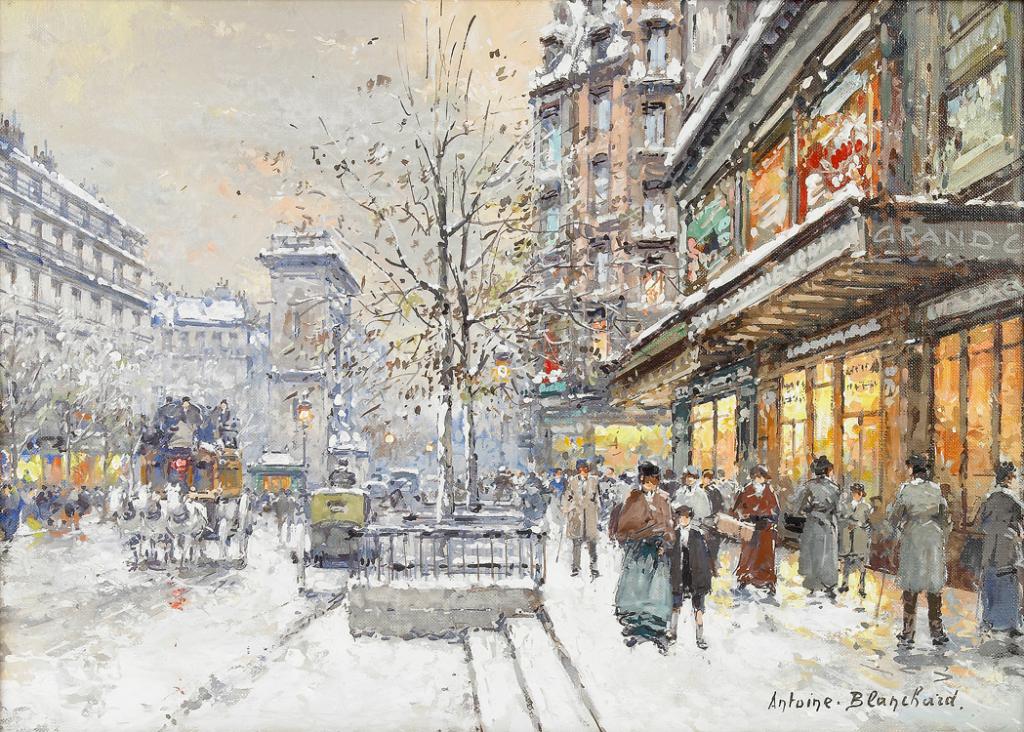 Париж зимой (Антуан Бланшар)