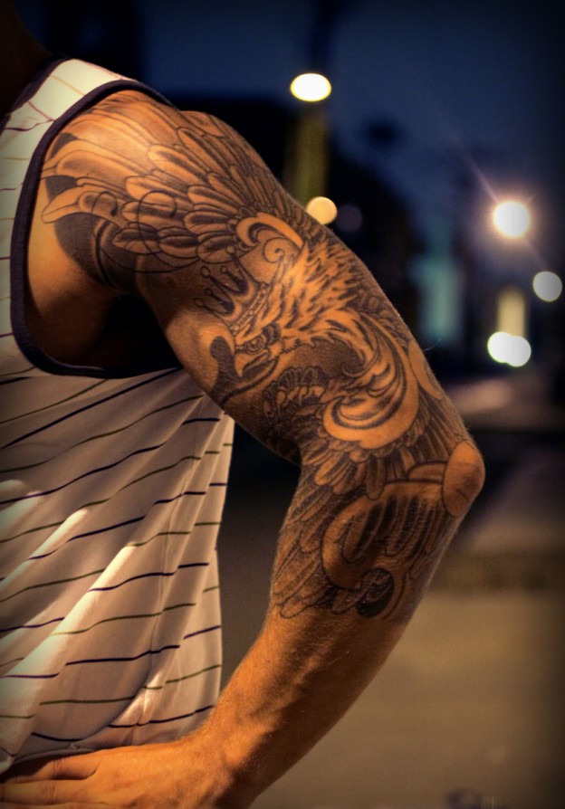 Татуировки дракона на плече мужские: варианты и значение