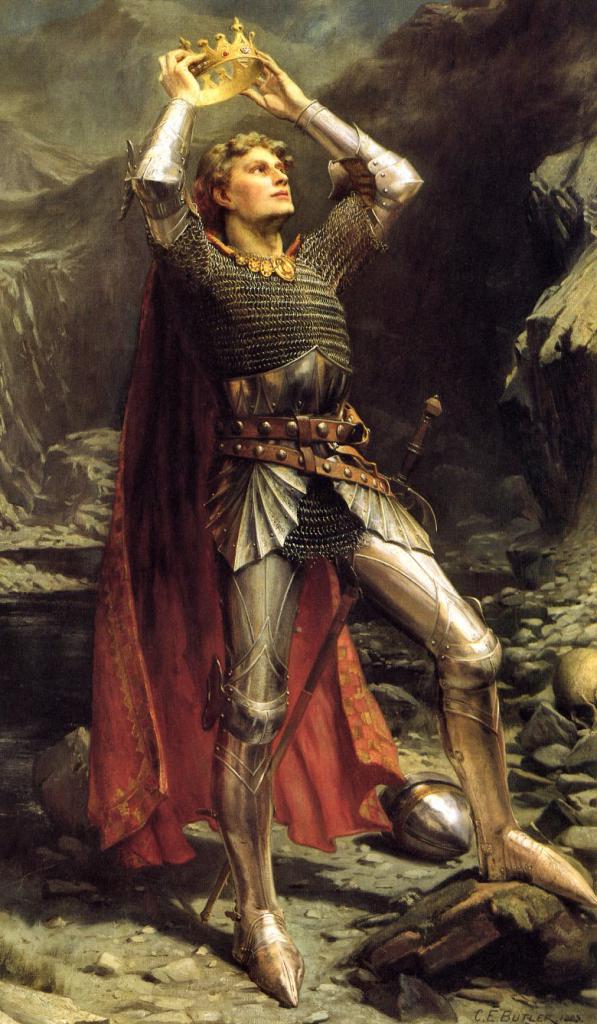 Живописное изображение Короля Артура