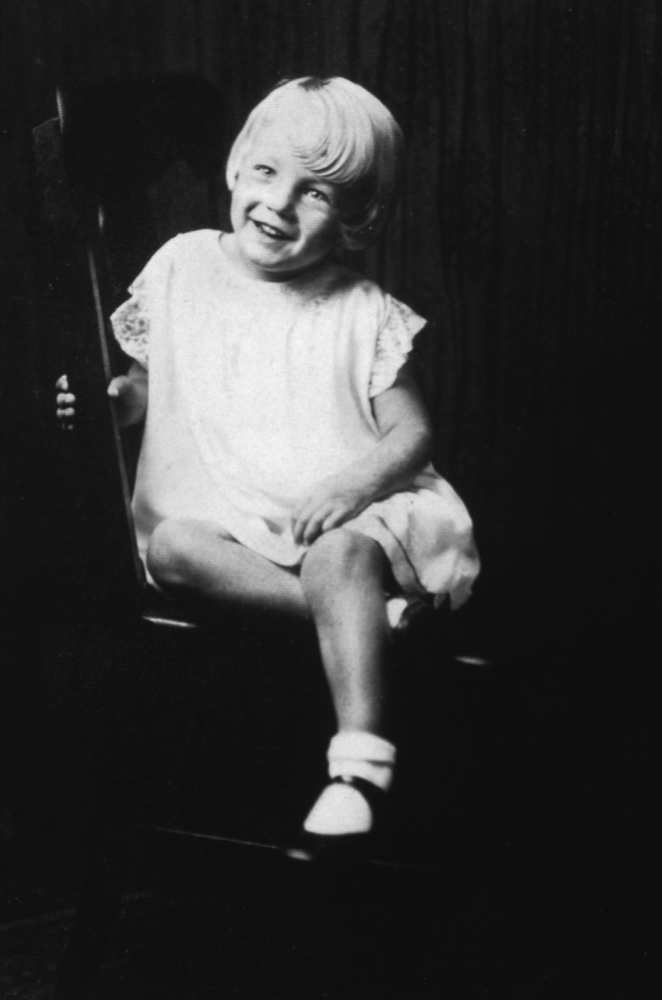 Мэрилин Монро в пять лет