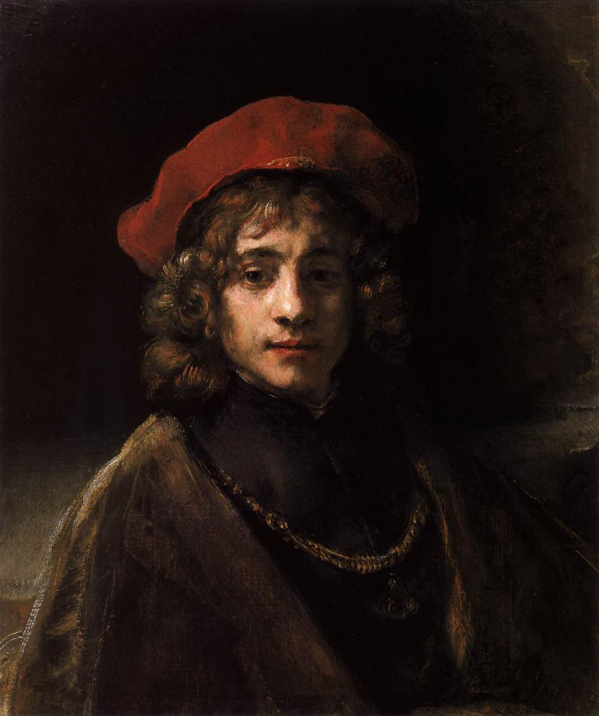 Титус - единственный сын Саскии и Рембрандта