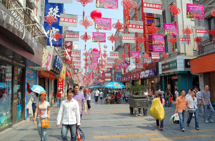 Типичная китайская улочка