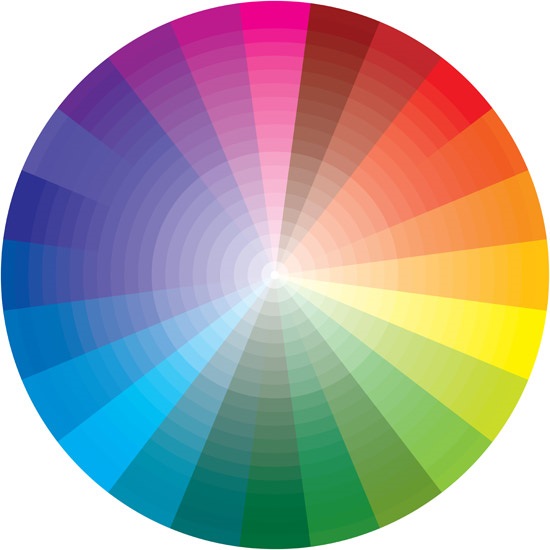 Основные цвета определяют все возможные оттенки