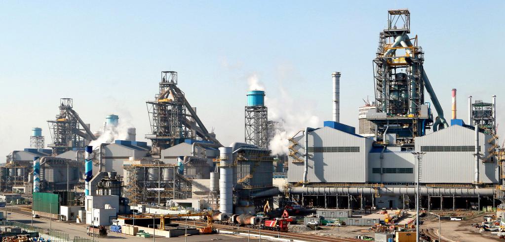 Завод по производству металла в Корее
