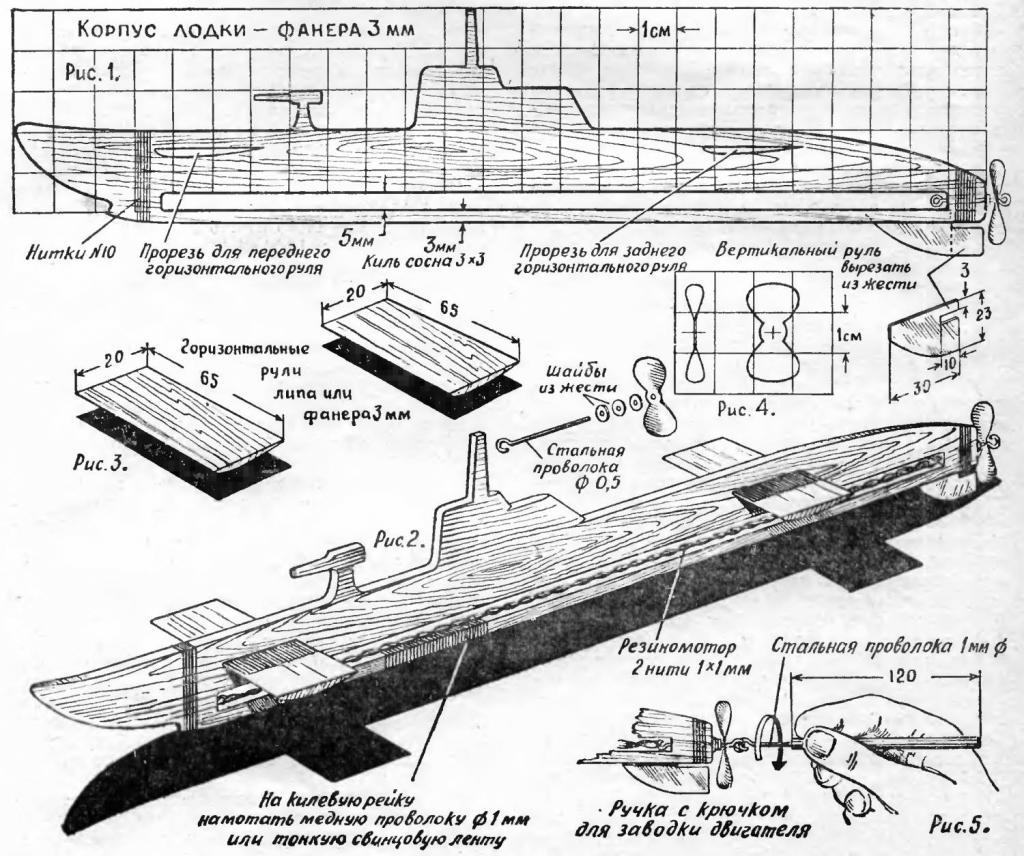 Черте подводной лодки "Акула".