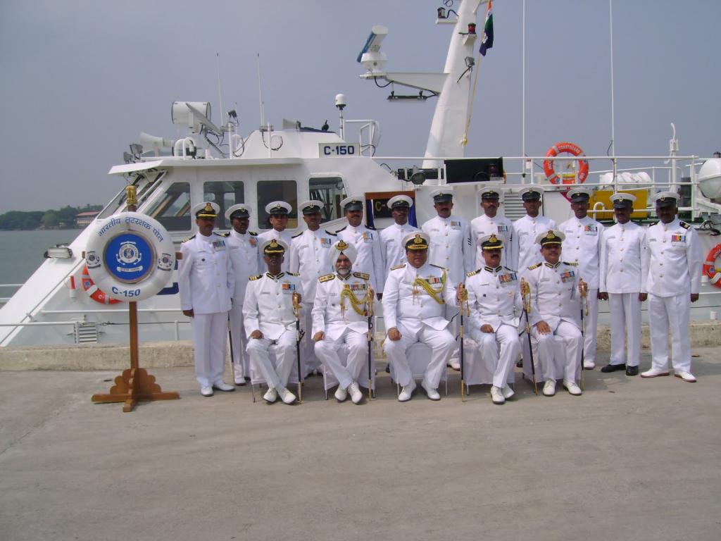 Береговая охрана Индии.