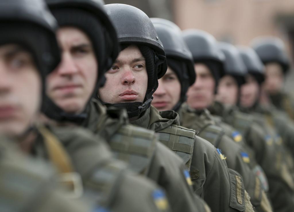 Мобилизационные войска в Украине.