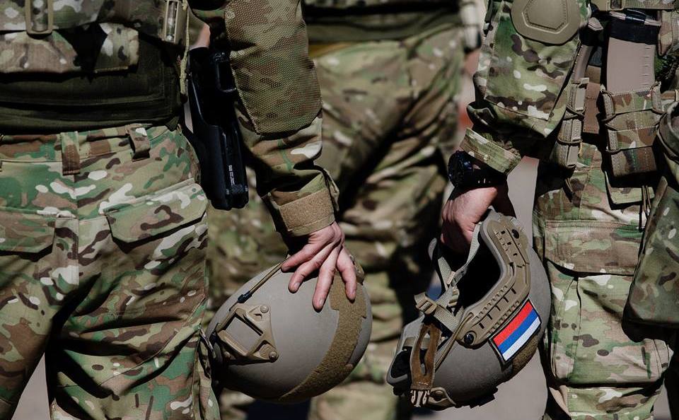 Российские солдаты ФСБ.
