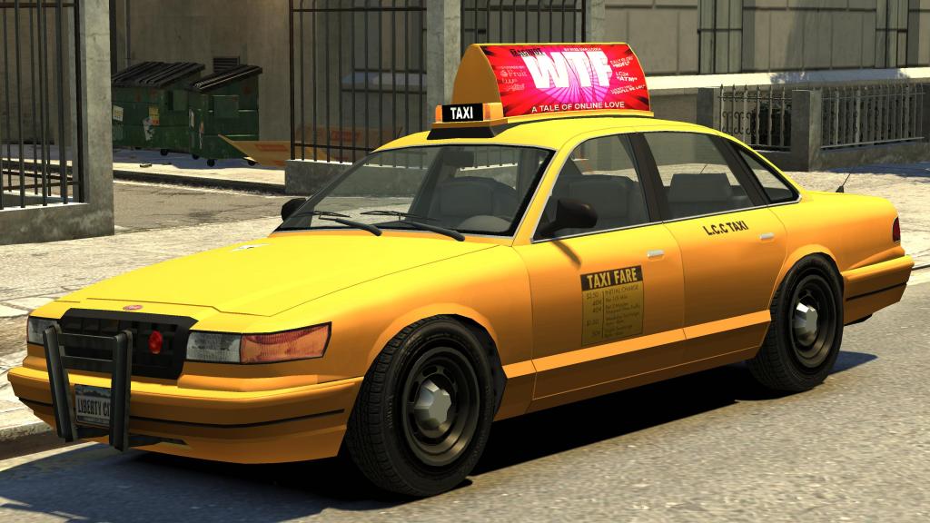 Такси из GTA 4.