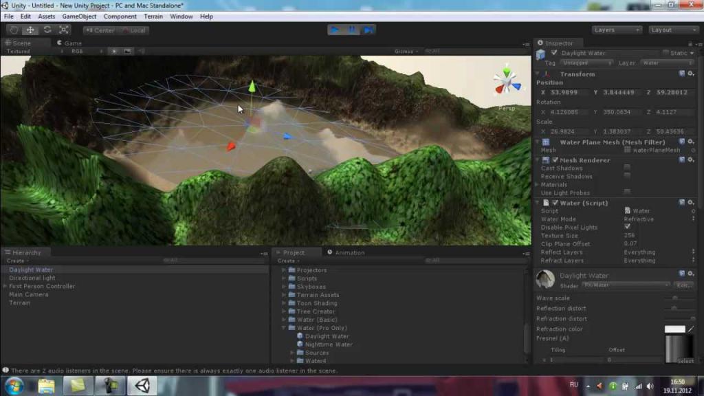 Создание игры в Unity3D