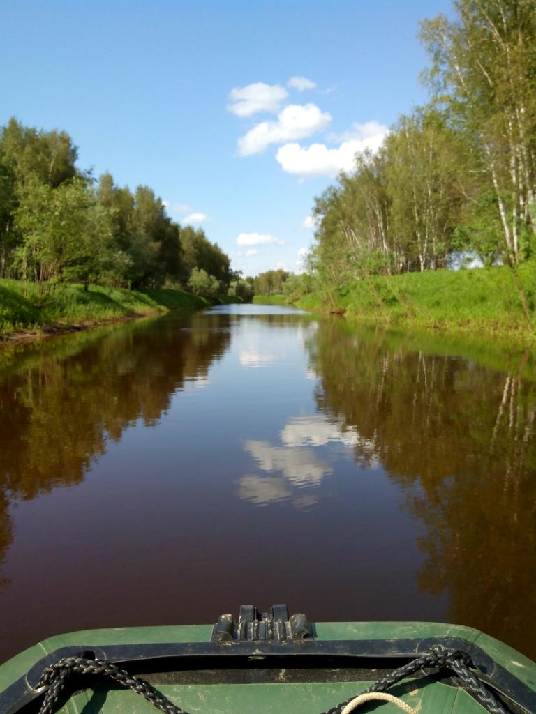 Пейзажная река Вах