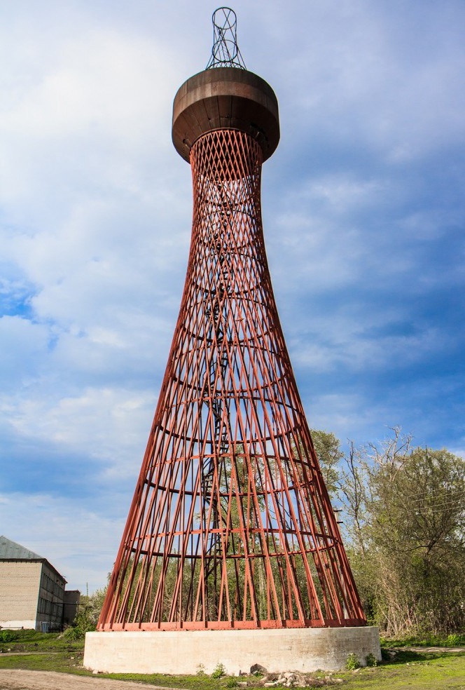 Шуховская башня в Полибино сегодня