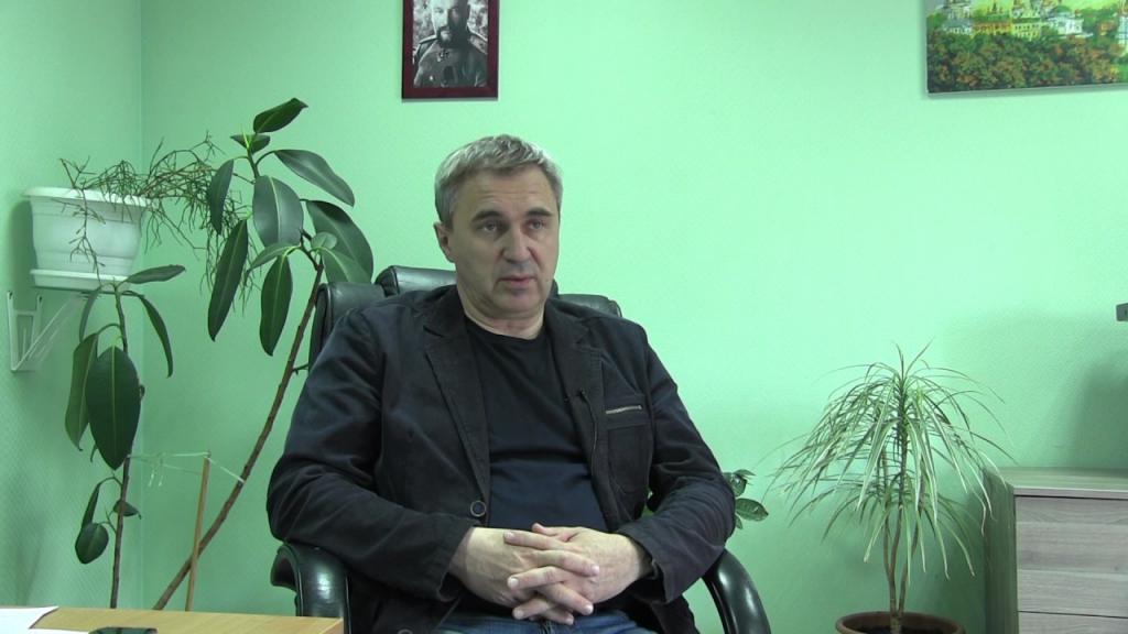 Вячеслав Боровских на интервью