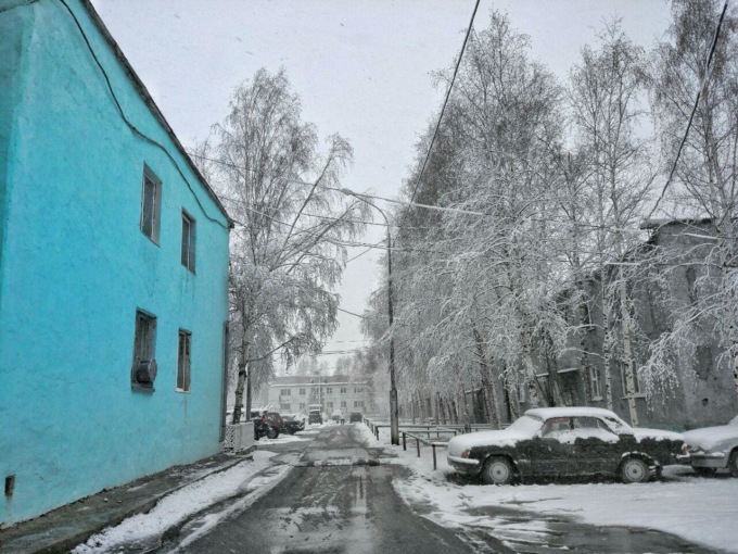 Зимний Нижневартовск