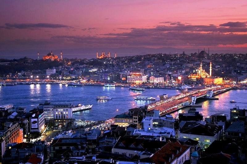 Стамбул вечерний