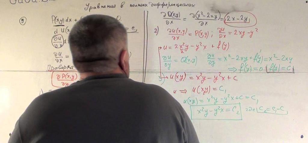 Решение дифференциальных уравнений