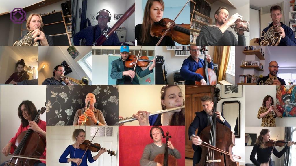 20 голландских музыкантов исполняют мелодию Бетховена из своих домов: результат впечатляет